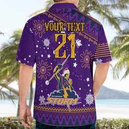 Custom Storm Rugby Hawaiian Shirt Chirstmas Vibe