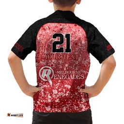 Melbourne Renegades Custom Hawaiian Shirt BBL Cricket Team 2024