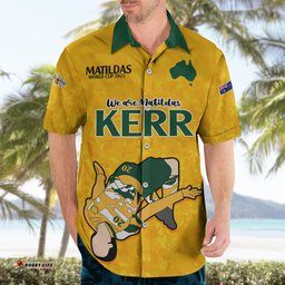 Sam Kerr Matildas Hawaiian Shirt Australia Soccer Go World Cup