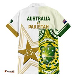 Australia And Pakistan Cricket Hawaiian Shirt Boxing Day Test Aussie With Shaheens