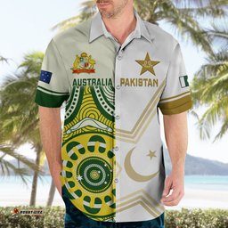 Australia And Pakistan Cricket Hawaiian Shirt Boxing Day Test Aussie With Shaheens