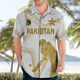 Custom Pakistan Cricket Hawaiian Shirt Go Shaheens