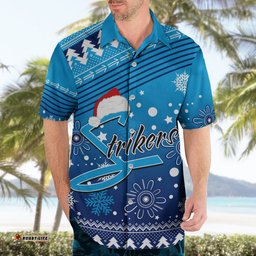 Custom Strikers BBL Hawaiian Shirt Christmas Vibe