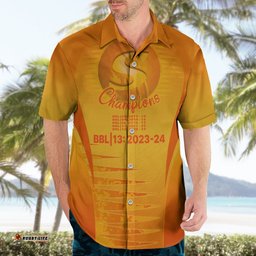 Fire Up Scorchers Custom Hawaiian Shirt The Sixth Time Champions