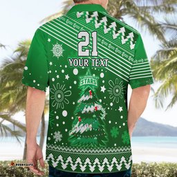 Custom Stars BBL Hawaiian Shirt Christmas Vibe