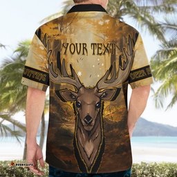 Personalised Deer Hunting Hawaiian Shirt Forest Vibes