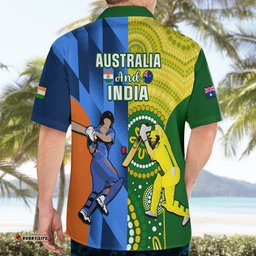 Australia And India Cricket Hawaiian Shirt World Cup Final Together