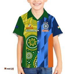 Australia And India Cricket Hawaiian Shirt World Cup Final Together