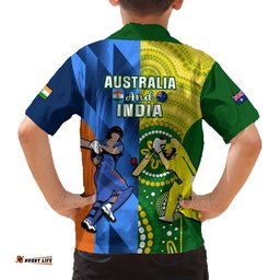 Australia And India Cricket Hawaiian Shirt World Cup Final Together