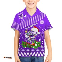 Custom Hurricanes BBL Hawaiian Shirt Christmas Vibe