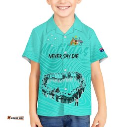 Matildas Til Its Done Custom Hawaiian Shirt Australia Womens Soccer Turquoise Style