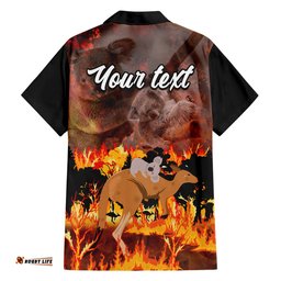 Personalised Save Wildlife Australia Hawaiian Shirt Bushfire Awareness