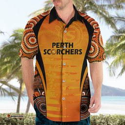 Made Tough Scorchers Custom Hawaiian Shirt Champions BBL13 Aboriginal Version