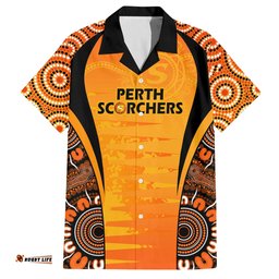 Made Tough Scorchers Custom Hawaiian Shirt Champions BBL13 Aboriginal Version