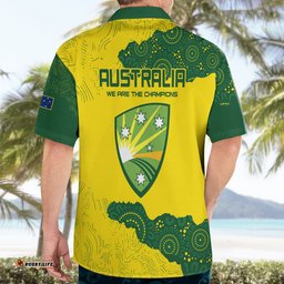 Australia Cricket Hawaiian Shirt History Commemorative World Cup Winners