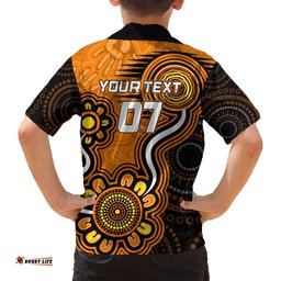 Custom Scorchers Cricket Indigenous Hawaiian Shirt Champions Fire Up