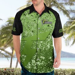 Sydney Thunder Custom Hawaiian Shirt BBL Cricket Team 2024