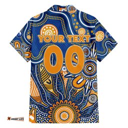 Personalised Eagles NAIDOC Week 2024 Hawaiian Shirt Aussie Aboriginal Art