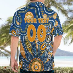 Personalised Eagles NAIDOC Week 2024 Hawaiian Shirt Aussie Aboriginal Art