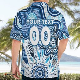 Personalised Kangaroos NAIDOC Week 2024 Hawaiian Shirt Aussie Aboriginal Art