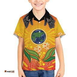 Australia Earth Day Indigenous Hawaiian Shirt Save The Earth