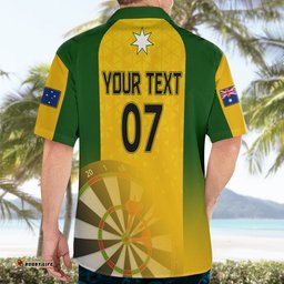 Custom Australia Darts Hawaiian Shirt National Color Basic