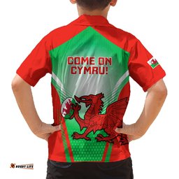 Wales Rugby Hawaiian Shirt Come On Cymru Champions World Cup