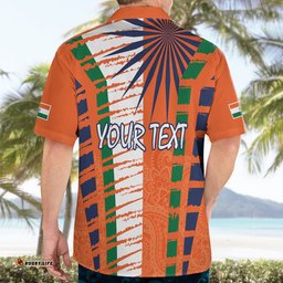 Personalised India Hawaiian Shirt Raising Sun Indian Pattern Mandala Murals