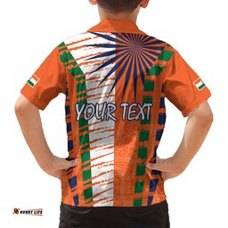 Personalised India Hawaiian Shirt Raising Sun Indian Pattern Mandala Murals