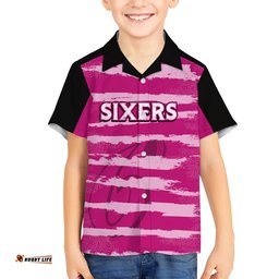 Custom Sixers Cricket Hawaiian Shirt LIKEASIXER Special Ver