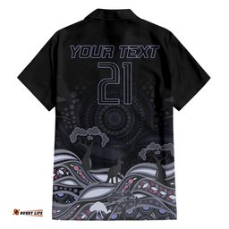 Custom Cowboys Rugby Hawaiian Shirt The Starry Night Indigenous