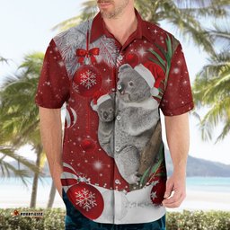 Australia Christmas Hawaiian Shirt Santa Koala Ver02