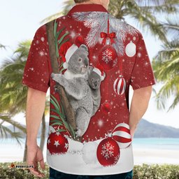 Australia Christmas Hawaiian Shirt Santa Koala Ver02