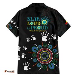 NAIDOC 2024 Indigenous Aboriginal Hawaiian Shirt The Fire Burns Forever