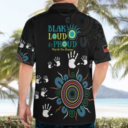 NAIDOC 2024 Indigenous Aboriginal Hawaiian Shirt The Fire Burns Forever
