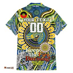 Custom NAIDOC Week 2024 Eels Hawaiian Shirt Mascot Rugby