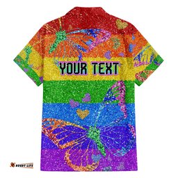 Sydney Mardi Gras Hawaiian Shirt Pride Rainbow Glitter Colorful Style