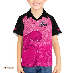 Sydney Sixers Custom Hawaiian Shirt BBL Cricket Team 2024