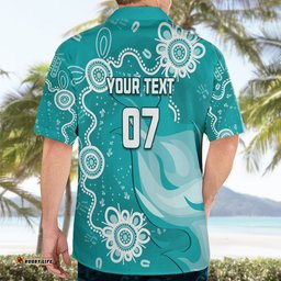 Custom Brisbane Cricket Indigenous Hawaiian Shirt Feel The Heat