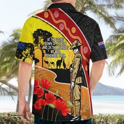 New Zealand And Australia ANZAC Day Hawaiian Shirt Aboriginal Maori Starring Night Style