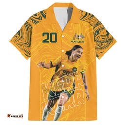 Sam Kerr Australia Matildas Hawaiian Shirt
