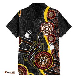 PALYKU Australia Lizard Aboriginal Art Hawaiian Shirt
