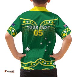 Australia Rugby Custom Hawaiian Shirt Kangaroos Make History Pacific Champions