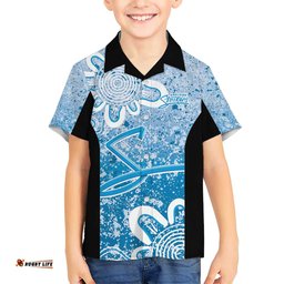 Adelaide Strikers Custom Hawaiian Shirt Minimalism Aboriginal