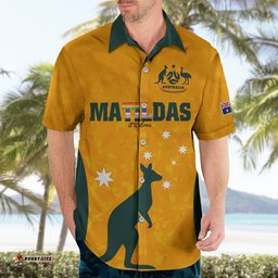 Custom Australia Matildas Pride With Kangaroo Hawaiian Shirt