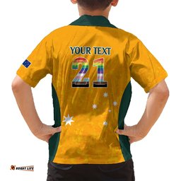 Custom Australia Matildas Pride With Kangaroo Hawaiian Shirt