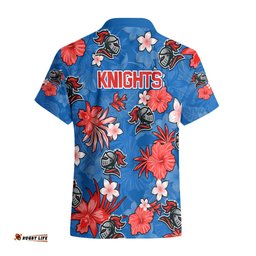 Knights Rugby Hawaiian Shirt Beautiful Floral Pattern Spring Summer Vibe