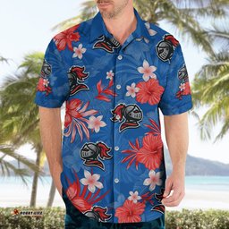 Knights Rugby Hawaiian Shirt Beautiful Floral Pattern Spring Summer Vibe