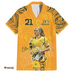 Ellie Carpenter Australian Matildas Hawaiian Shirt