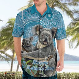 Australia Mothers Day Hawaiian Shirt I Love You Every Universe Aboriginal Art
